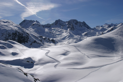 Skipistes van Les Menuires