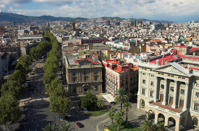 Shoppen in kleurrijk Barcelona