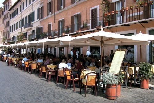 Eten en drinken in Rome